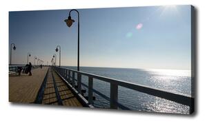 Feszített vászonkép Pier gdynia