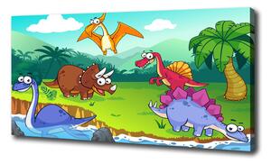 Vászonkép nyomtatás Dinoszauruszok