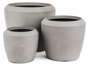 G21 Cement Round virágcserép 55,6 x 55,6 x 48,4