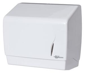 BISK Erga, falra szerelhető törülköző adagoló, fehér, ERG-00344