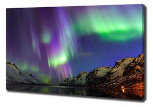 Feszített vászonkép Aurora borealis