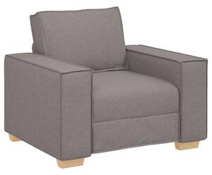 VidaXL bézs szövet kanapéfotel 60 cm