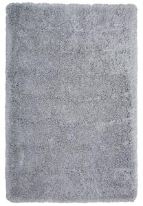 Világosszürke hosszú szálú szőnyeg 140 x 200 cm CIDE