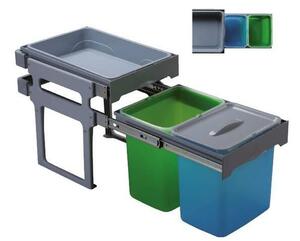 EKOTECH - Beépíthető hulladékgyűjtő TANK 40 - 2x16 liter