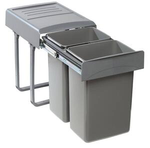 EKOTECH - Beépíthető hulladékgyűjtő MEGA 40 - 2x20 liter