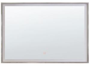 LED fürdőszobai tükör ARGENS 80 cm 60 cm Ezüst