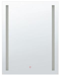 LED fürdőszobai tükör MARTINET 70 cm 90 cm Ezüst