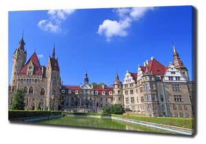 Vászonfotó Lengyelország castle moszna