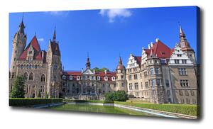 Vászonfotó Lengyelország castle moszna