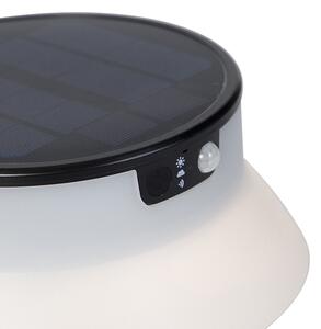 Álló kültéri lámpa fekete, LED-del és fényerőszabályzóval IP55 napelemes - Felice