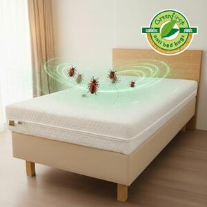 Czingerhome GREENFIRST® Anti Bed Bug - Matrachuzat cipzáras, levehető (ágyi poloska ellen)