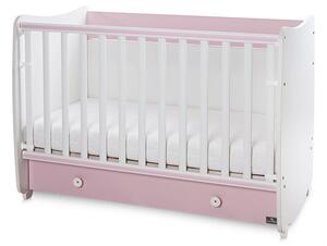 Lorelli Dream kiságy 70x140 - White Orchid Pink