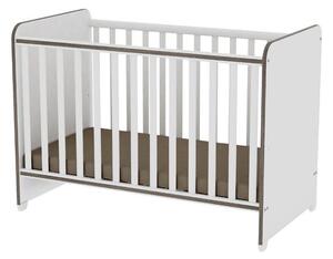 Lorelli Sweet Dream kiságy 60x120 - White &amp; Coffee / Fehér &amp; Kávé