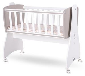 Lorelli First Dreams ringatható bölcső 105x55 - White / String New