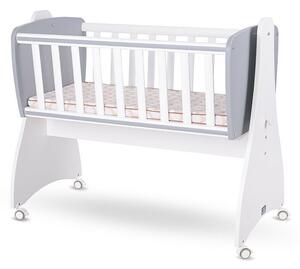 Lorelli First Dreams ringatható bölcső 105x55 - White / Stone Grey New