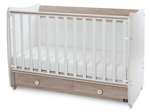 Lorelli Dream kiságy 60x120 - White Light Oak