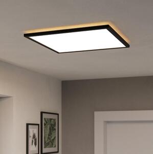 Eglo Eglo 901468 - LED RGBW Dimmelhető fürdőszobai lámpa ROVITO-Z 17W/230V 50x50cm IP44 fekete EG901468