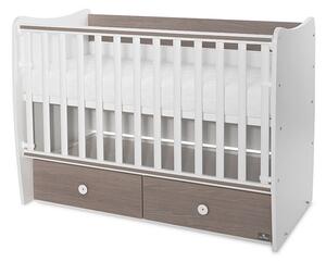 Lorelli Matrix kiságy 60x120 - White Coffee 2Box
