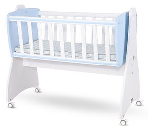 Lorelli First Dreams ringatható bölcső 105x55 - White / Baby Blue New