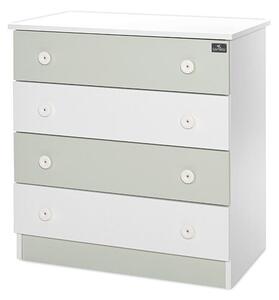 Lorelli Komód - White &amp; Milky Green