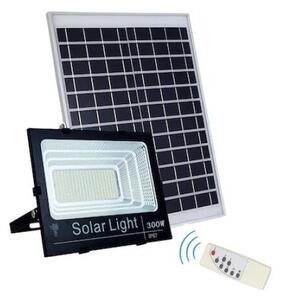 FOXMAG24 300W LED Solar Reflektor - Kültéri, Távirányítóval, IP65