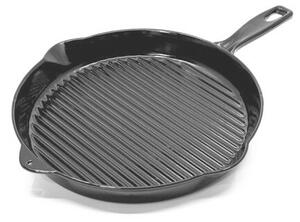 Noral 66667001 Öntöttvas grill serpenyő steakekhez, bordázott aljjal - átmérő 30 cm
