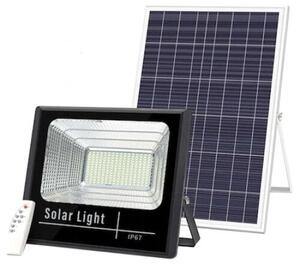 FOXMAG24 200W Napelemes LED Reflektor - Vízálló, Távirányítóval