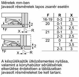 Bosch Serie 4, Beépíthető, alulfagyasztós hűtő-fagyasztó kombináció, 177.2 x 54.1 cm, Lapos zsanér, KIN86VFE0