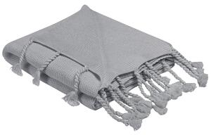 Takaró NAZILLI Pamut 125 x 150 cm Világosszürke