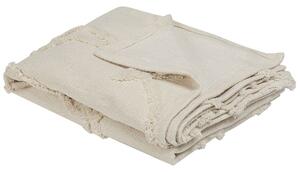 Takaró ACACIA Pamut 130 x 160 cm Bézs