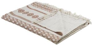 Takaró JORHAT Pamut 130 x 180 cm Bézs