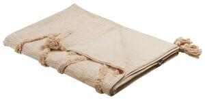 Takaró MORBI Pamut 130 x 180 cm Bézs