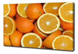 Fali vászonkép Fele narancssárga