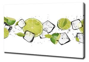 Fali vászonkép Lime jég