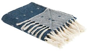 Takaró TAARI Pamut 130 x 170 cm Kékeszöld