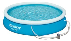 Bestway Fast Set Felfújható Medence - 366 x 76 cm - Szűrőszivattyúval