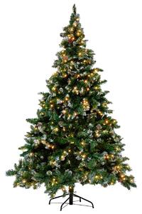Karácsonyfa LED PALOMAR 180 cm Sötétzöld