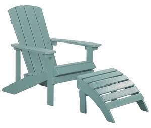 Kerti szék ADIRONDACK Türkiz