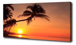 Vászon nyomtatás Sunset beach