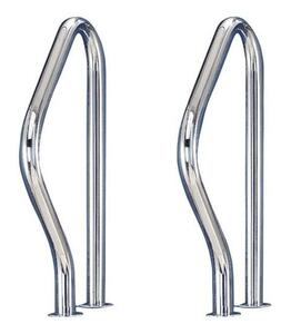 Korlát, 778 x 440mm AISI316 - 1 pár