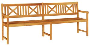 Kerti Pad 220x56x90 cm Tömör Fa Akác