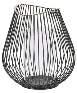 Lámpás THURSTON Fém 22 cm Fekete