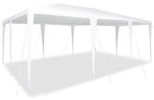 VidaXL Parti sátor 6x4 m, PE, Fehér