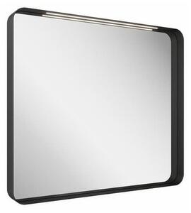 Ravak Strip kapcsoló nélküli tükör 90x70,6 cm fekete X000001572