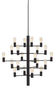 Manola 20 Csillár Black Dimmable LED - Herstal