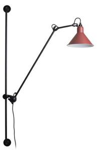 Fali Lámpa Lampe Gras, Piros, Nappali, Fém, Indusztriális dizájn