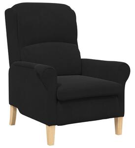 Fekete Karosszék Fekete Szövet, Fa Standard Ergonomikus