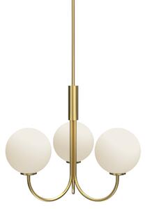 Csillárok Herstal, Ballon, dimmable, Arany / Sárgaréz, Nappali, Üveg, Modern
