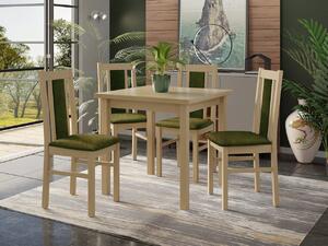Asztal 4 székkel Arnold (szonoma + oliva). 1070525