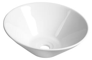 Aqualine Aqualine, COMILLAS kerámia mosdó, átmérő 42 cm, munkalap, BH7012